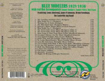 CD Jimmie Rodgers: Blue Yodelers - With Red Hot Accompanists, 1928-1936