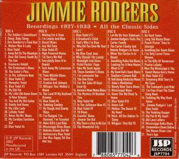 5CD/Set di cofanetti Jimmie Rodgers: Recordings 1927-1933