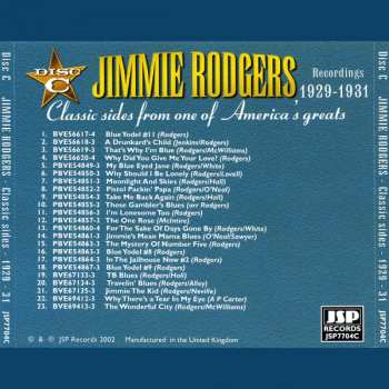 5CD/Set di cofanetti Jimmie Rodgers: Recordings 1927-1933
