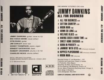 CD Jimmy Dawkins: All For Business
