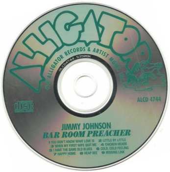 CD Jimmy Johnson: Bar Room Preacher