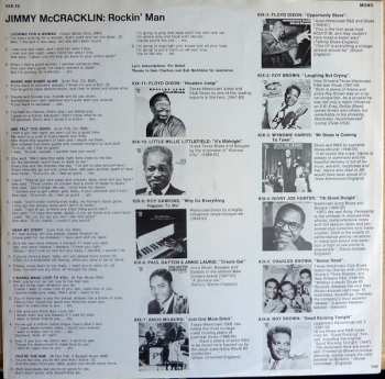 LP Jimmy McCracklin And His Blues Blasters: Rockin' Man