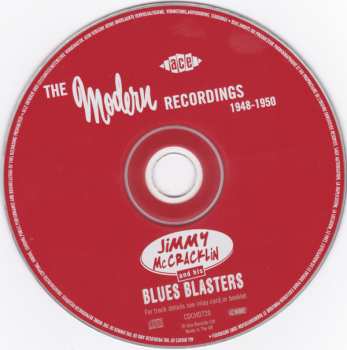 CD Jimmy McCracklin And His Blues Blasters: The Modern Recordings 1948-1950