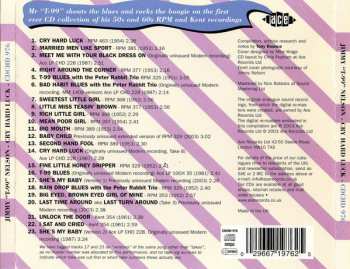 CD Jimmy Nelson: Cry Hard Luck - The RPM and Kent Recordings 1951-61