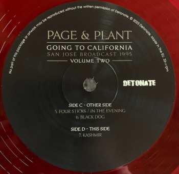 2LP Jimmy Page: Going To California Vol 2