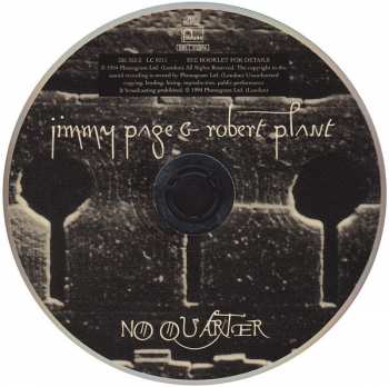 CD Jimmy Page: No Quarter: Jimmy Page & Robert Plant Unledded