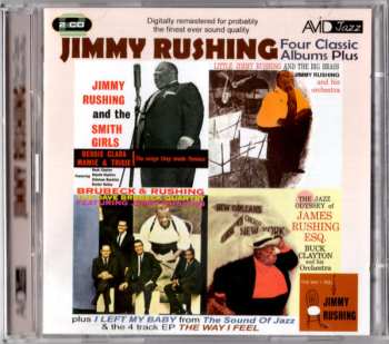2CD Jimmy Rushing: Four Classic Albums Plus