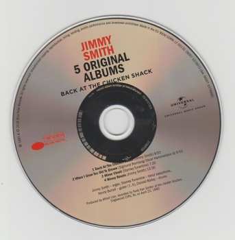 5CD/Set di cofanetti Jimmy Smith: 5 Original Albums