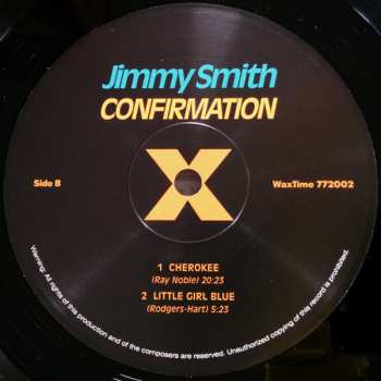 LP Jimmy Smith: Confirmation LTD