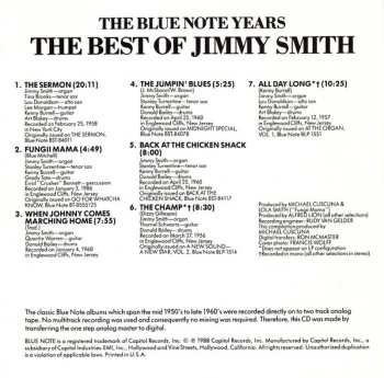 CD Jimmy Smith: The Best Of Jimmy Smith