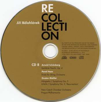8CD/Set di cofanetti The Czech Philharmonic Orchestra: Recollection