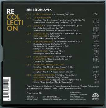 8CD/Set di cofanetti The Czech Philharmonic Orchestra: Recollection