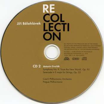 8CD/Set di cofanetti The Czech Philharmonic Orchestra: Recollection