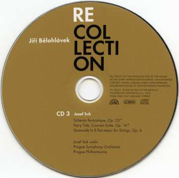 8CD/Set di cofanetti The Czech Philharmonic Orchestra: Recollection