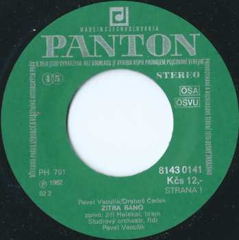 SP Jiří Helekal: Zítra Ráno / Láska Č.1