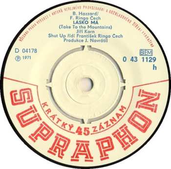 SP Jiří Korn: Zazpívám Si Ratata / Lásko Má