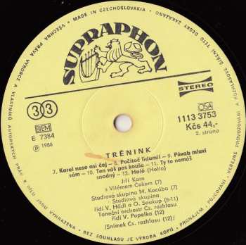 LP Jiří Korn: Trénink