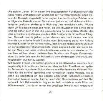 CD Jiří Malásek: Romantický Klavír Jiřího Maláska 1973-1983 (Romantic Piano Of Jiří Malásek 1973-1983)