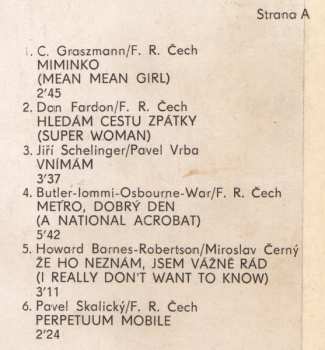 LP Jiří Schelinger: Nemám Hlas Jako Zvon