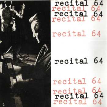 2CD Jiří Suchý & Jiří Šlitr: Semafor Recital 64