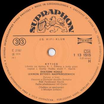 3LP/Set di cofanetti Jiří Suchý: Kytice (3xLP + BOX + BOOKLET)