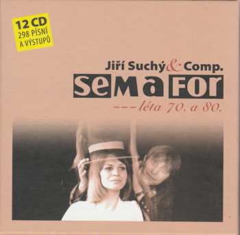 12CD/Set di cofanetti Jiří Suchý: Semafor  ... Léta 70. A 80.