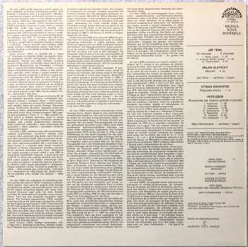 LP Jiří Teml: 3 Ritornelli / Monolit / Rapsodia Eroica / Mutationes Per Organo Grande E Piccolo