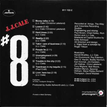 5CD/Set di cofanetti J.J. Cale: 5 Original Albums