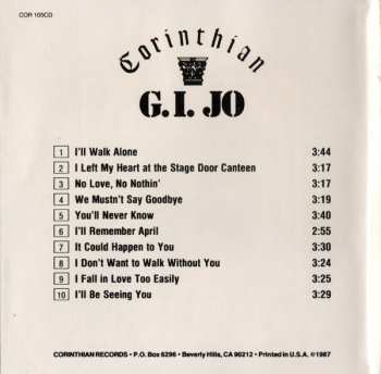 CD Jo Stafford: G. I. Jo