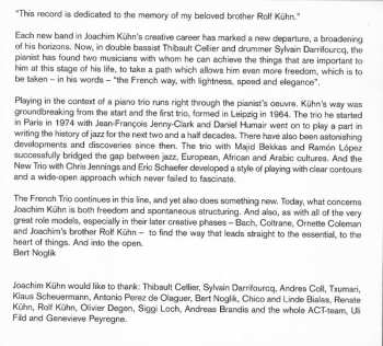 CD Joachim Kühn French Trio: The Way