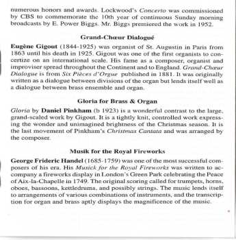 CD The Philadelphia Brass: Joan Lippincott & Philadelphia Brass