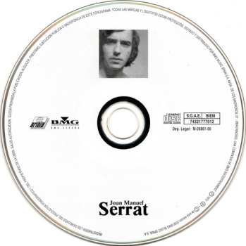 CD Joan Manuel Serrat: Joan Manuel Serrat (Mi Niñez)