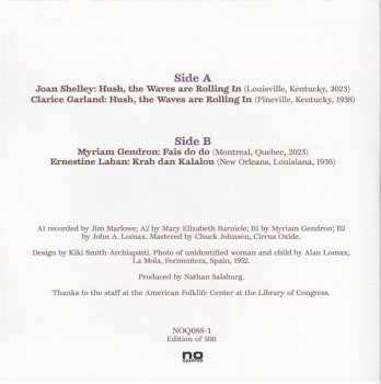 SP Joan Shelley: Lullabies From The Archive Of American Folk Song