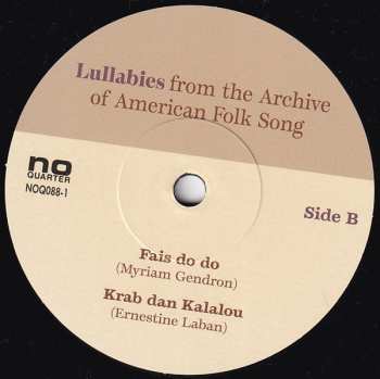 SP Joan Shelley: Lullabies From The Archive Of American Folk Song
