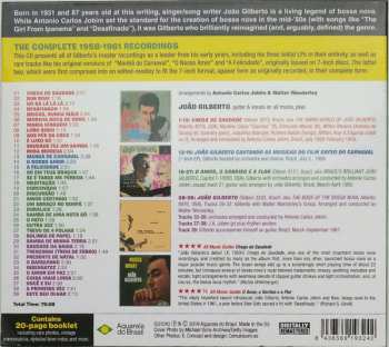 CD João Gilberto: The Master Of The Bossa Nova The Complete 1958-1961 Recordings DIGI