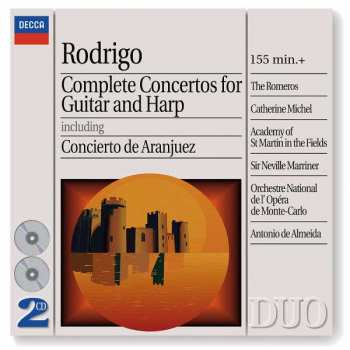 2CD Joaquín Rodrigo: Complete Concertos For Guitar And Harp