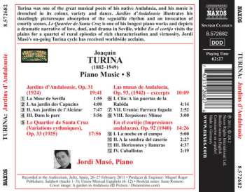 CD Joaquin Turina: Jardins D'Andalousie (Piano Music • 8)