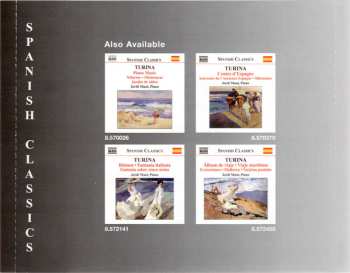 CD Joaquin Turina: Jardins D'Andalousie (Piano Music • 8)