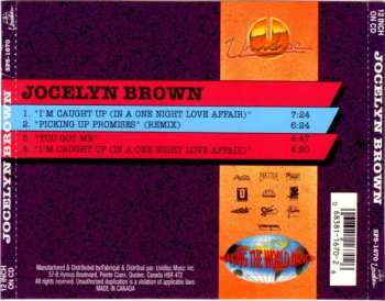 CD Jocelyn Brown: I'm Caught Up (In A One Night Love Affair) / Picking Up Promises (Remix) / You Got Me