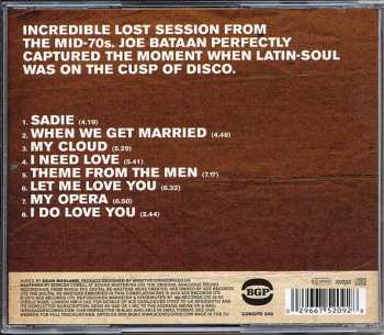 CD Joe Bataan: The Lost Sessions (New York, 1976)