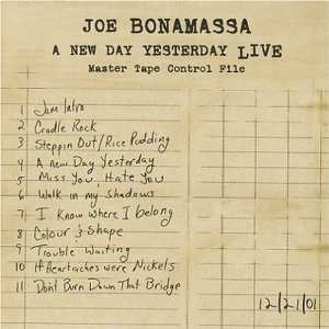 CD Joe Bonamassa: A New Day Yesterday Live