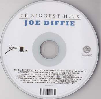 CD Joe Diffie: 16 Biggest Hits