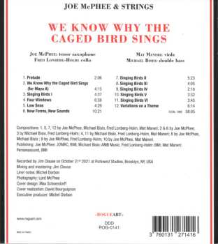 CD Joe McPhee & Strings: We Know Why The Caged Bird Sings