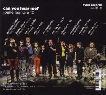 CD Joëlle Léandre 10: Can You Hear Me?