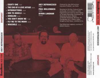 CD Joey DeFrancesco: Snapshot
