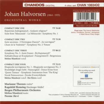 4CD/Set di cofanetti Neeme Järvi: Orchestral Works
