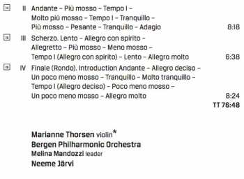 CD Marianne Thorsen: Orchestral Works Vol.1