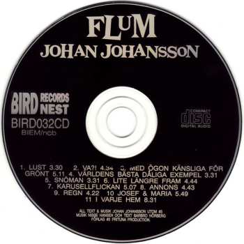 CD Johan Johansson: Flum