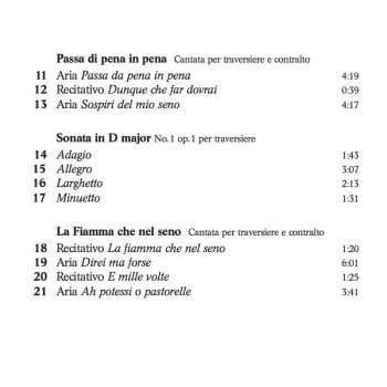CD Johann Adolf Hasse: Arcadian Cantatas
