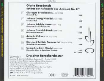 CD Georg Friedrich Händel: Gloria Dresdensis